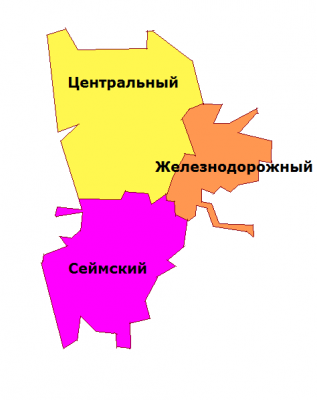 Курск сумская карта