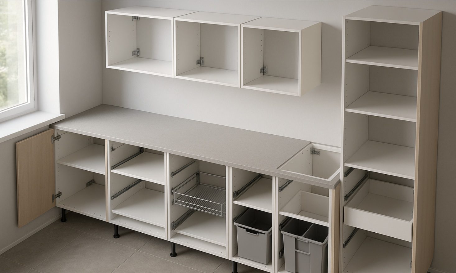 Что такое каркасная кухня