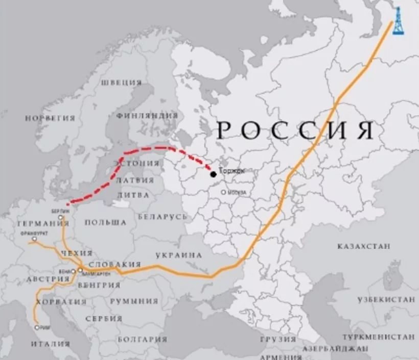 Новый уренгой помары ужгород газопровод карта