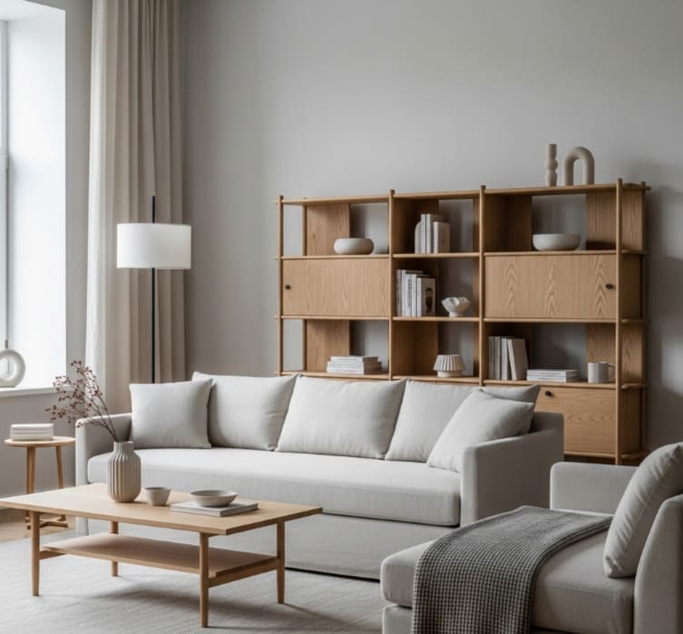 Гостиная в стиле Лофт