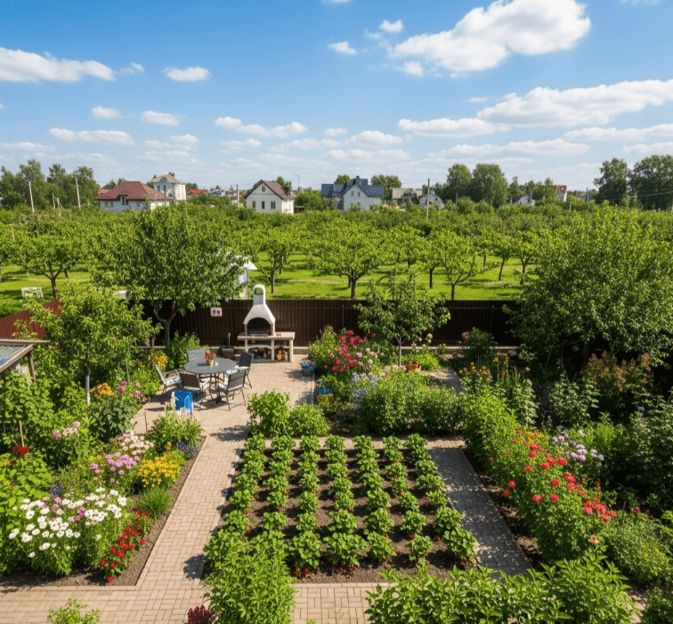 Маленький участок – большой комфорт: Гениальные идеи для дачи на 6 сотках