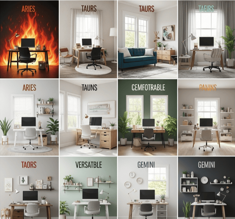 Эргономика по знакам зодиака: как астрология может помочь в планировке рабочего пространства