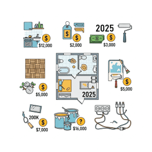 Стоимость ремонта квартир в России 2025