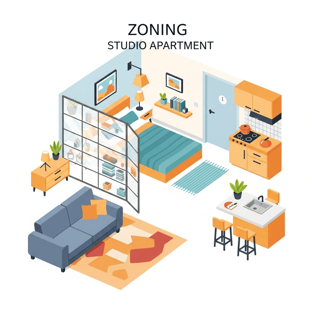 Как превратить одну комнату в уютный дом: секреты зонирования, которые изменят вашу жизнь