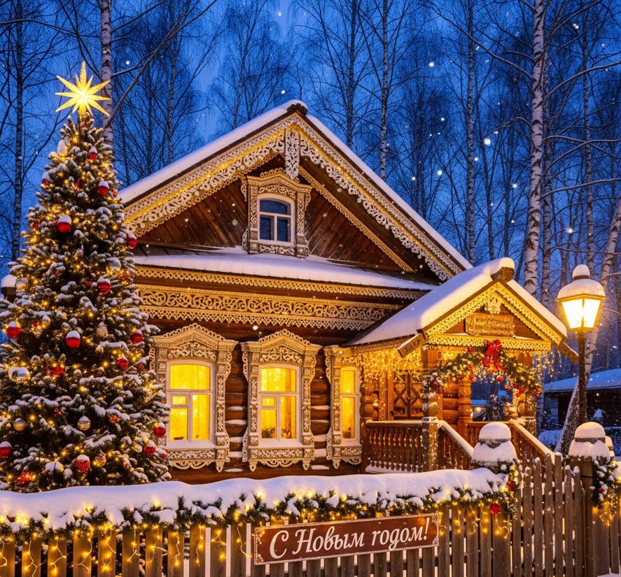 Волшебство зимних праздников: как превратить свой дом в сказочную резиденцию