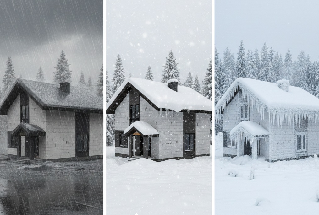 Газобетон D400 vs D500 vs D600: какую плотность выбрать для Подмосковья, Урала, Сибири