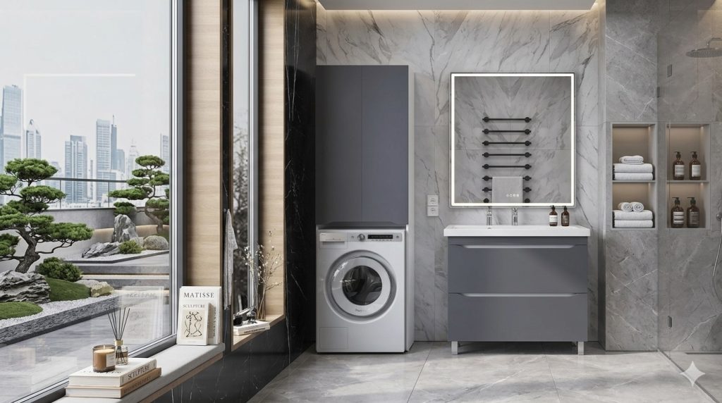 Шкаф над стиральной машиной: функциональное решение или лишний элемент?