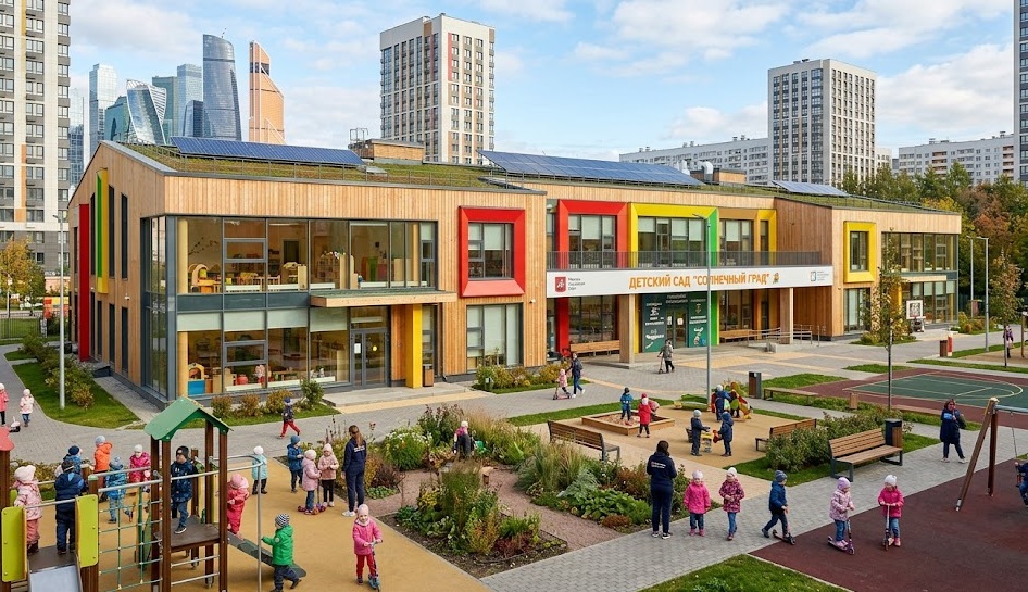 Современный подход к строительству детских садов в Москве