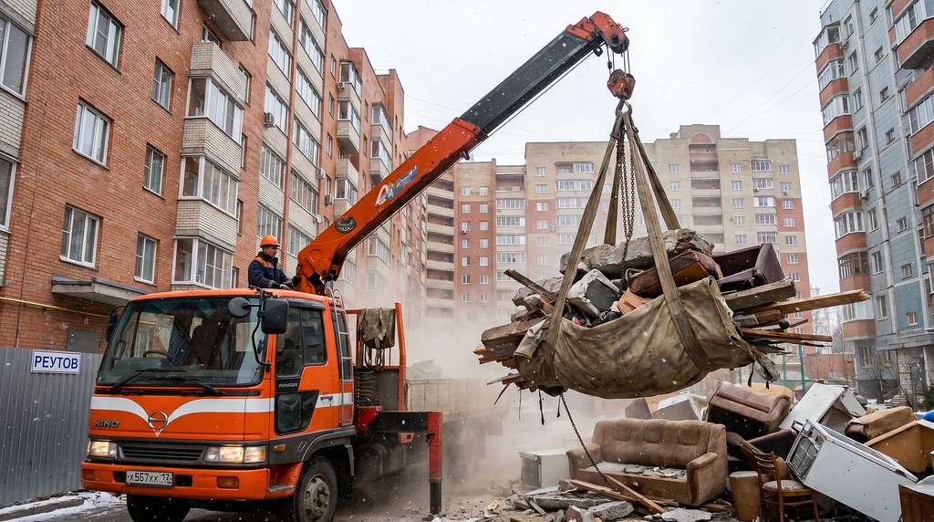 вывоз строительного мусора