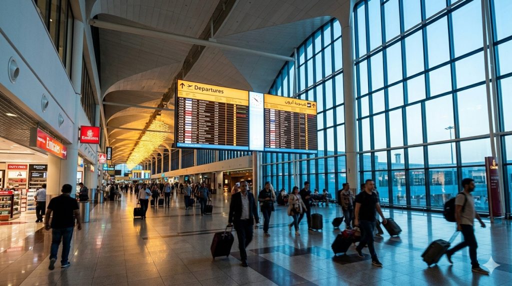 Навигация, реклама, атмосфера: зачем аэропорты мира переходят на светодиодные экраны